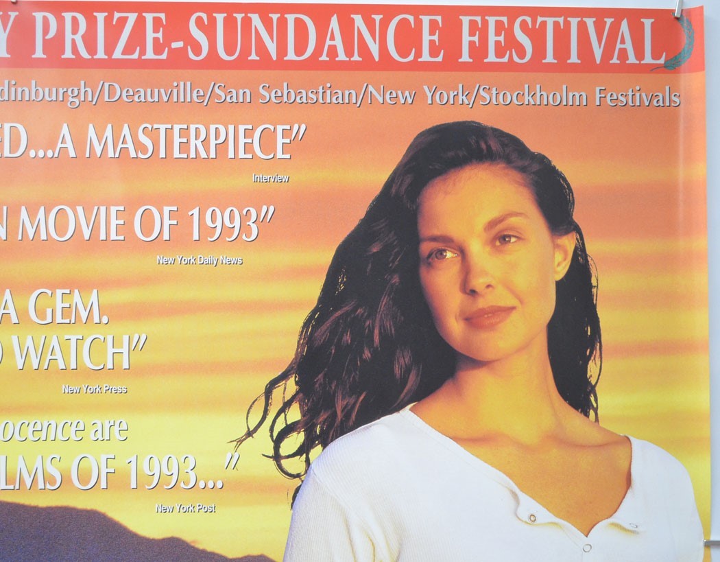 RUBY IN PARADISE (1993) Original Quad Cinema Poster – Ashley Judd, Todd Field