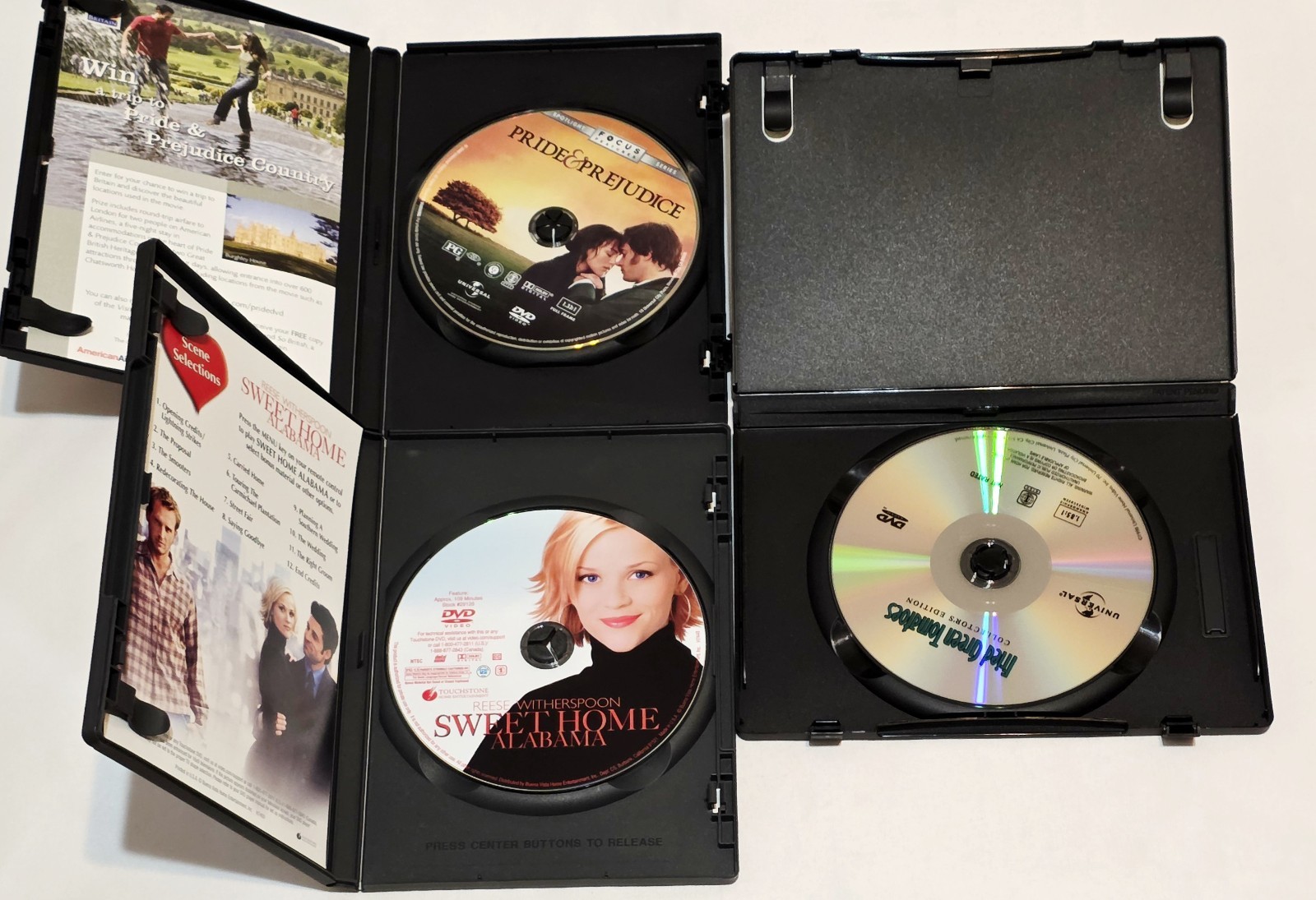 Steel Magnolias, Sweet Home Alabama, Notebook, Fried Green Tomatoes &… DVD