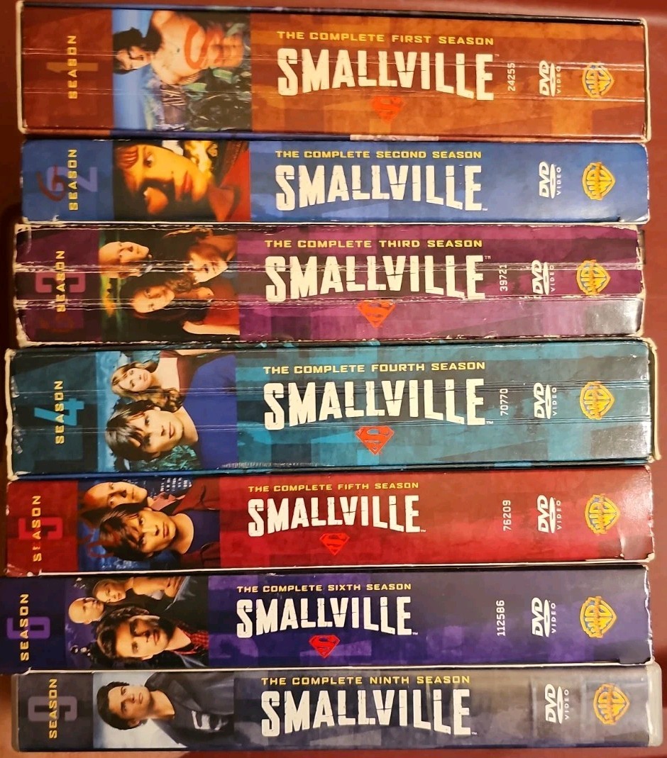 SMALLVILLE Complete Seasons 1-6 & 9 (7 Season DVD Lot) FREE SHIPPING!
