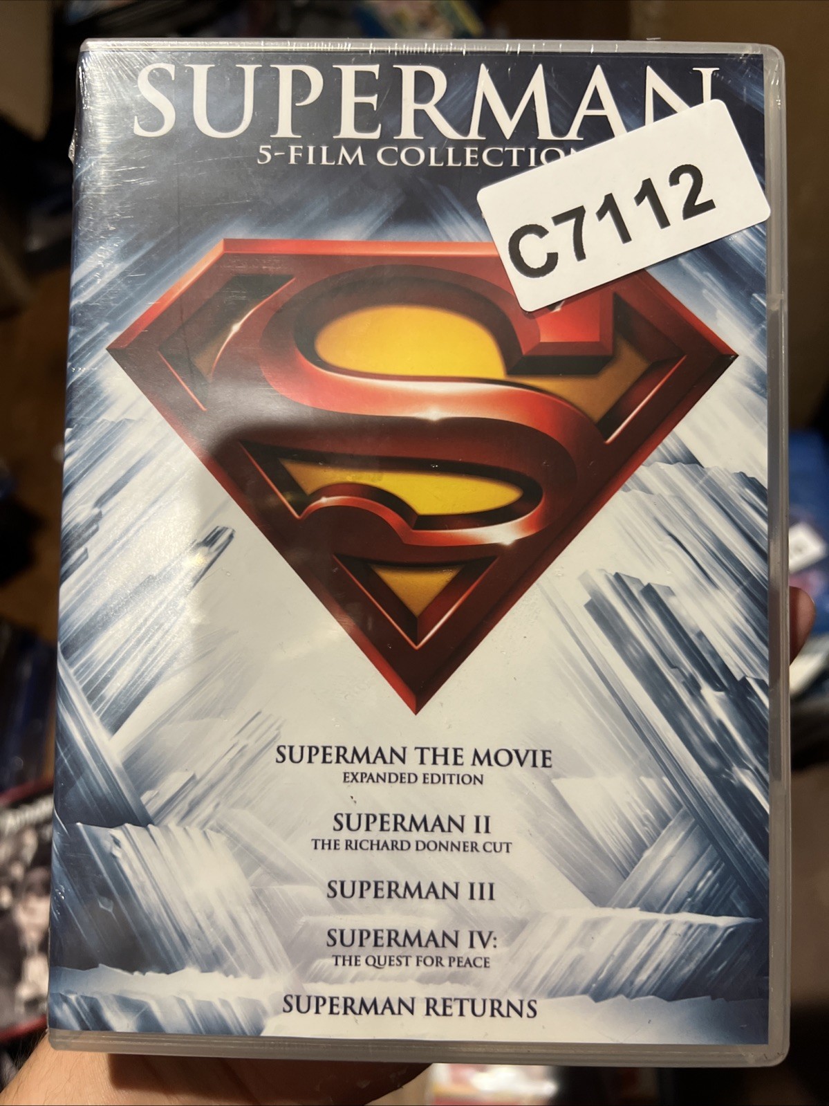 Superman 5-Film Collection (DVD) Superman II , III, IV, Superman Returns