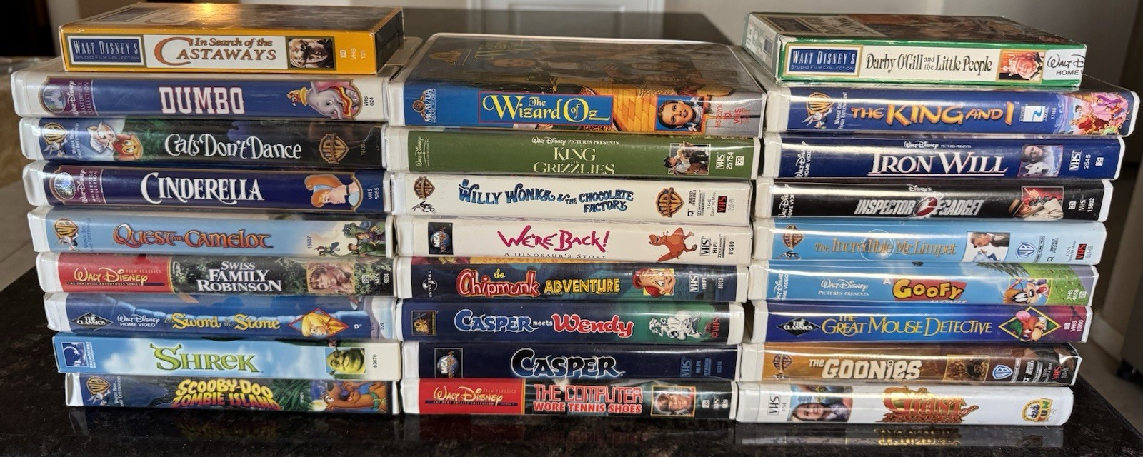 Disney VHS Collection Assorted Titles Cinderella, Dumbo and many more