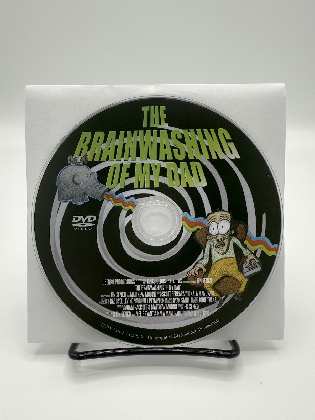THE BRAINWASHING OF MY DAD – RARE Academy Screener DVD In White Sleeve! NEW! OOP