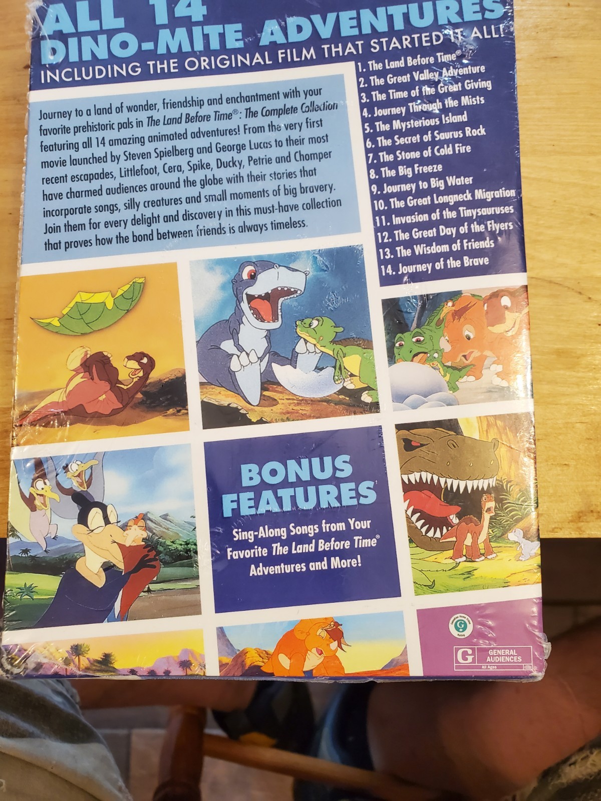 The Land Before Time The Complete Collection Includes All 14 Episodes DVD
