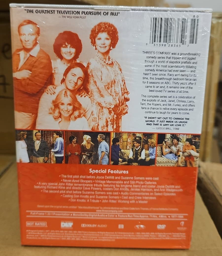 Three’s Company: The Complete Series seasons 1-8 (DVD)