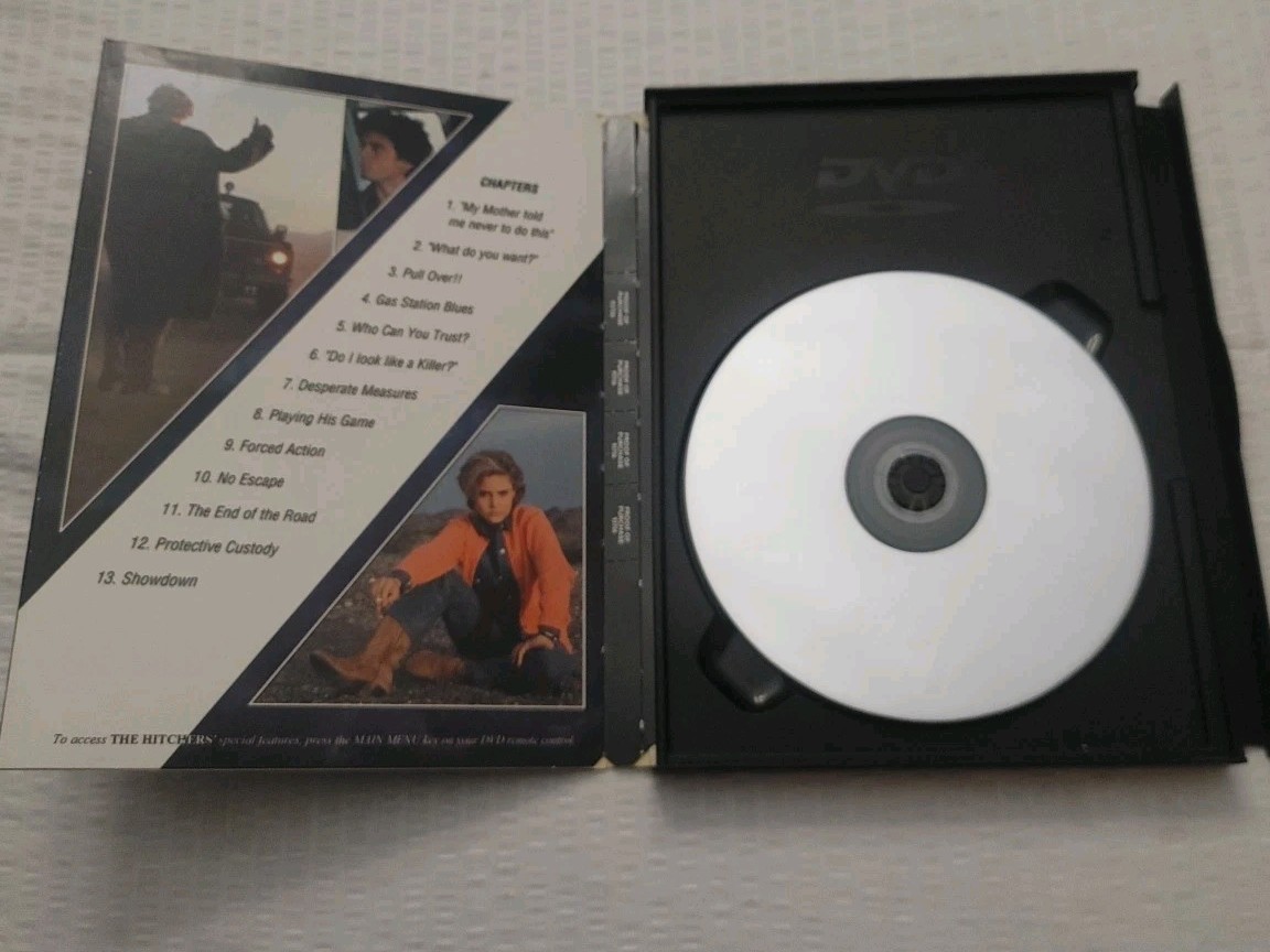 The Hitcher (1986) DVD Rutger Hauer C. Thomas Howell Jennifer Jason Leigh HBO
