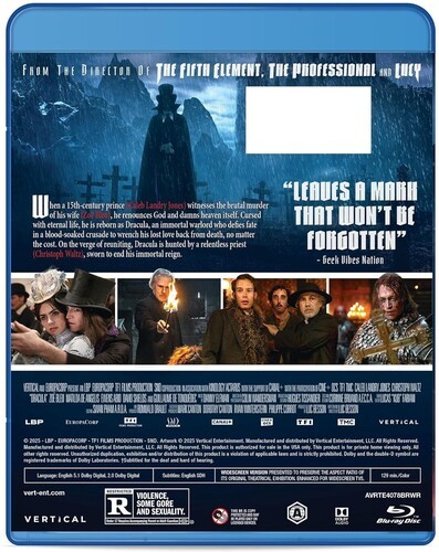 Dracula [New Blu-ray] Ac-3/Dolby Digital, Sign Language, Subtitled, Widescreen