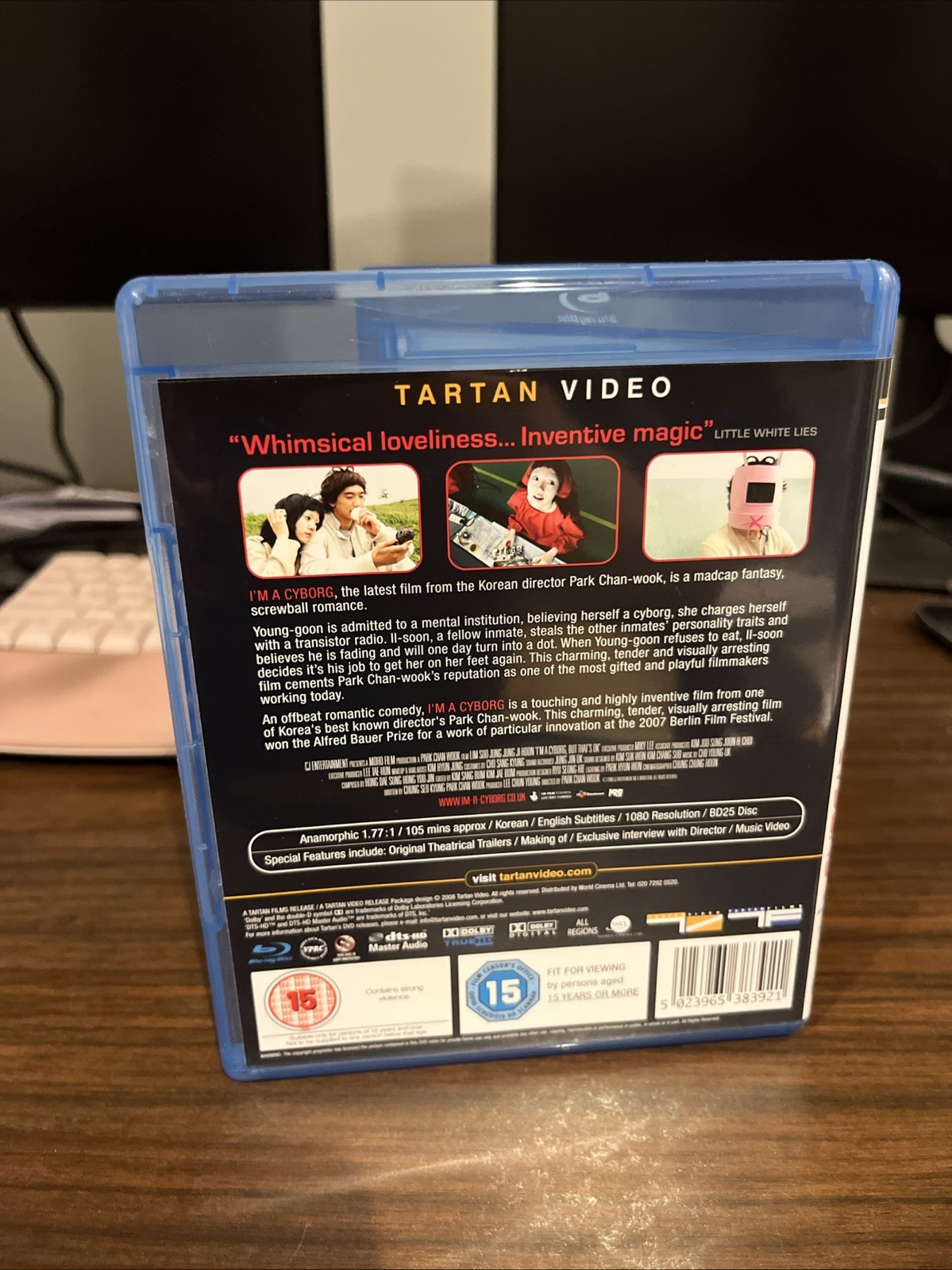 I’m A Cyborg (Blu-ray, 2008) Rare HTF Park Chan Wook Region Free English Subs