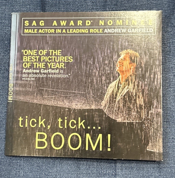 TICK TICK BOOM Netflix DVD FYC Andrew Garfield Lin Manuel Miranda