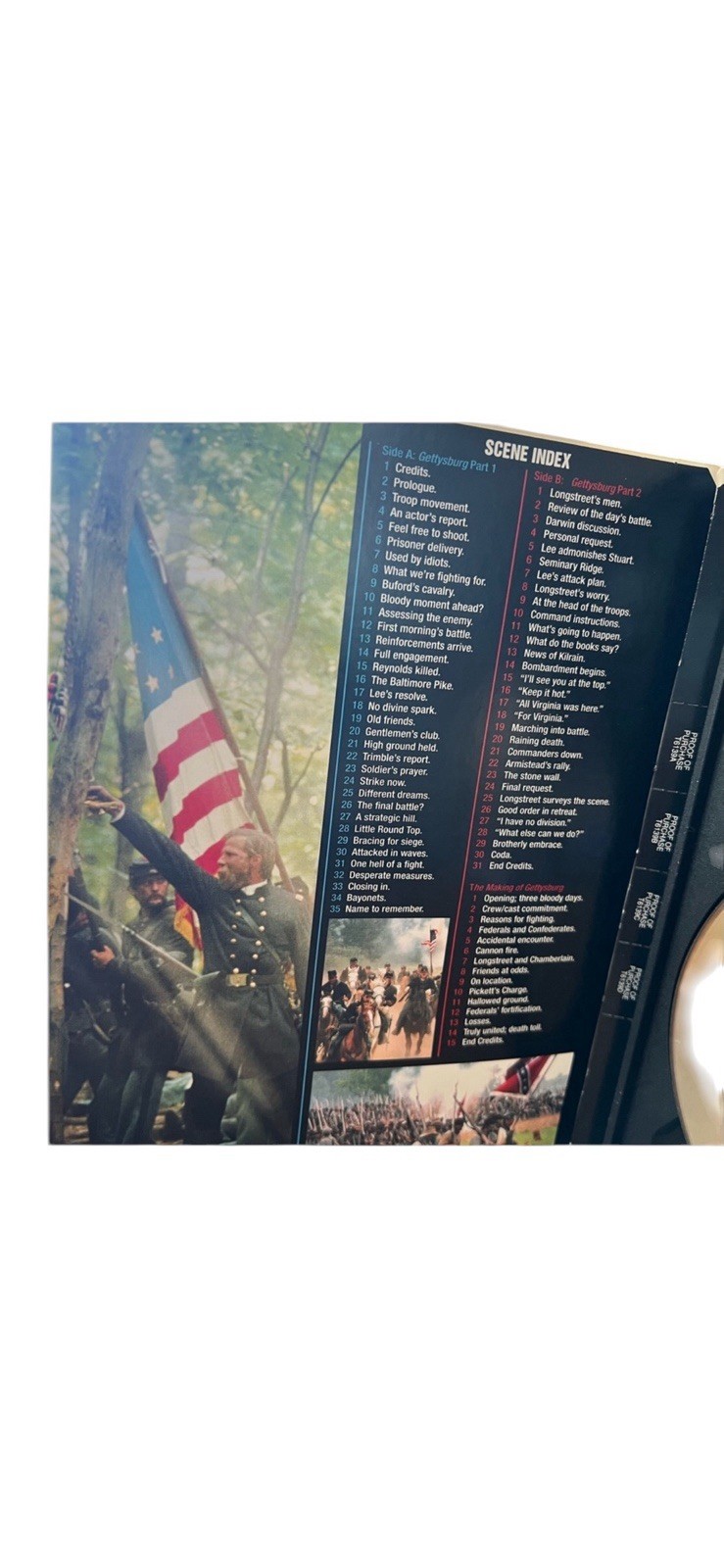 Gettysburg (DVD, 1993). Directed by Ron Maxwell Turner Home Entertainment 1993