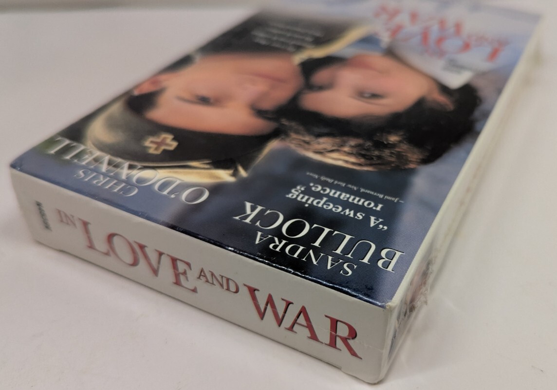 In Love And War (New, Sealed, 1997) Sandra Bullock, War Romance Drama