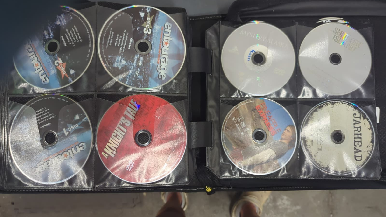 Lot of Movie TV Series DVD Action Comedy Horror Sci-Fi Drama Binder Assorted