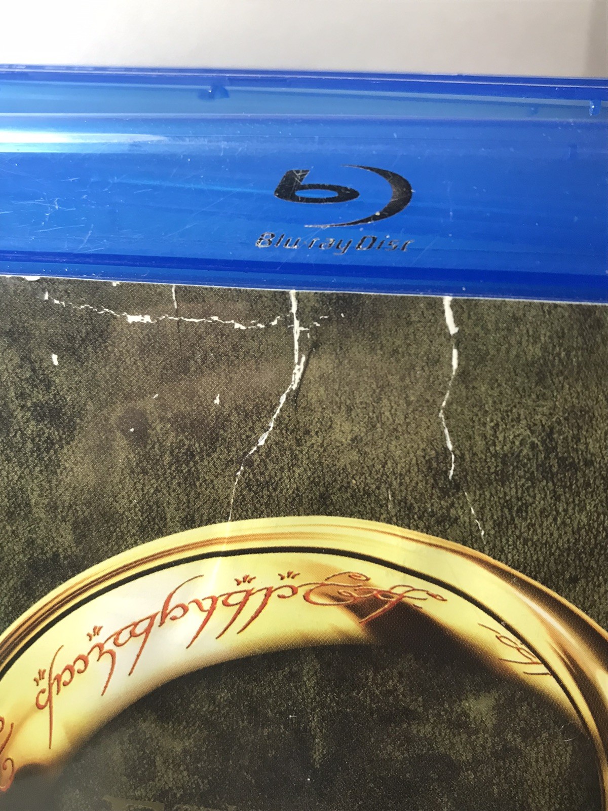 Lord Of The Rings Trilogy Extended Blu Ray Lot 3 Physical Media Rare HTF *READ