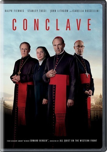 Conclave (DVD, 2024) w/Slipcover Ralph Fiennes Stanley Tucci John