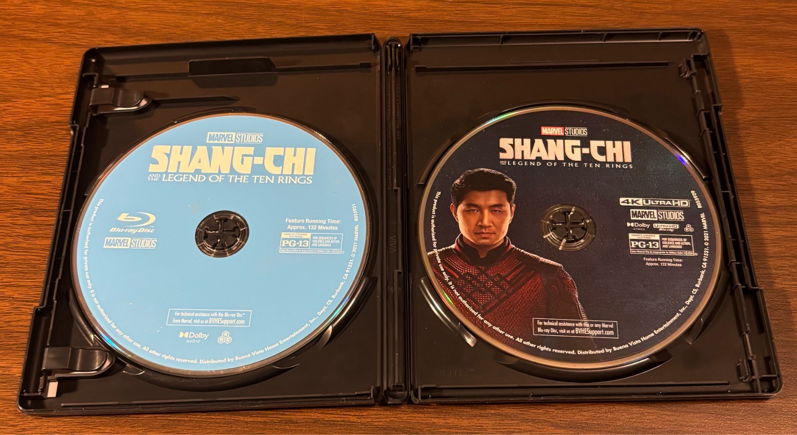 Shang-Chi and the Legend of the Ten Rings (Ultra HD, 2021) W/ Slipcover – EUC