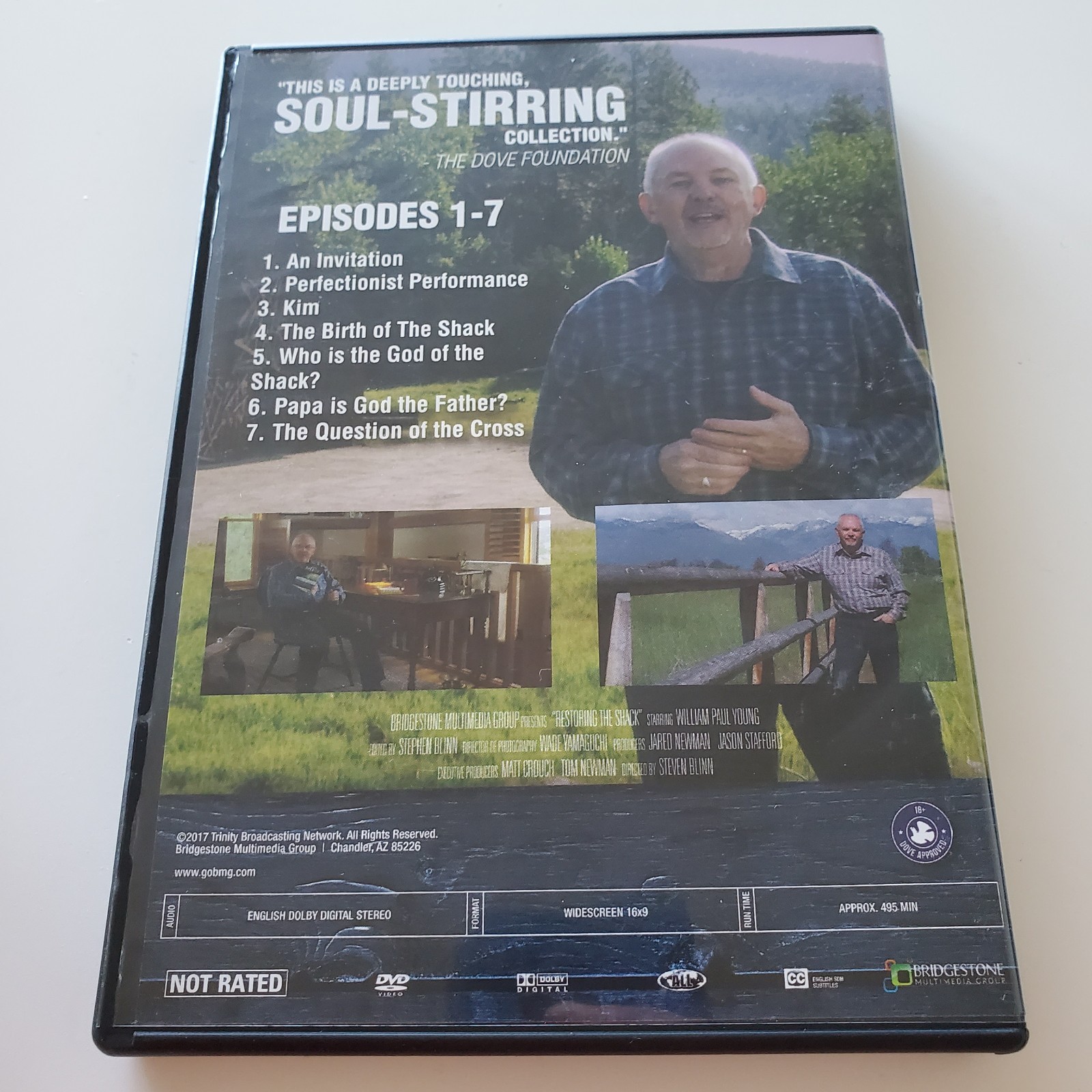 Restoring the Shack W/ WM. Paul Young (3-DVD Set) TBN, MINT Discs, TESTED