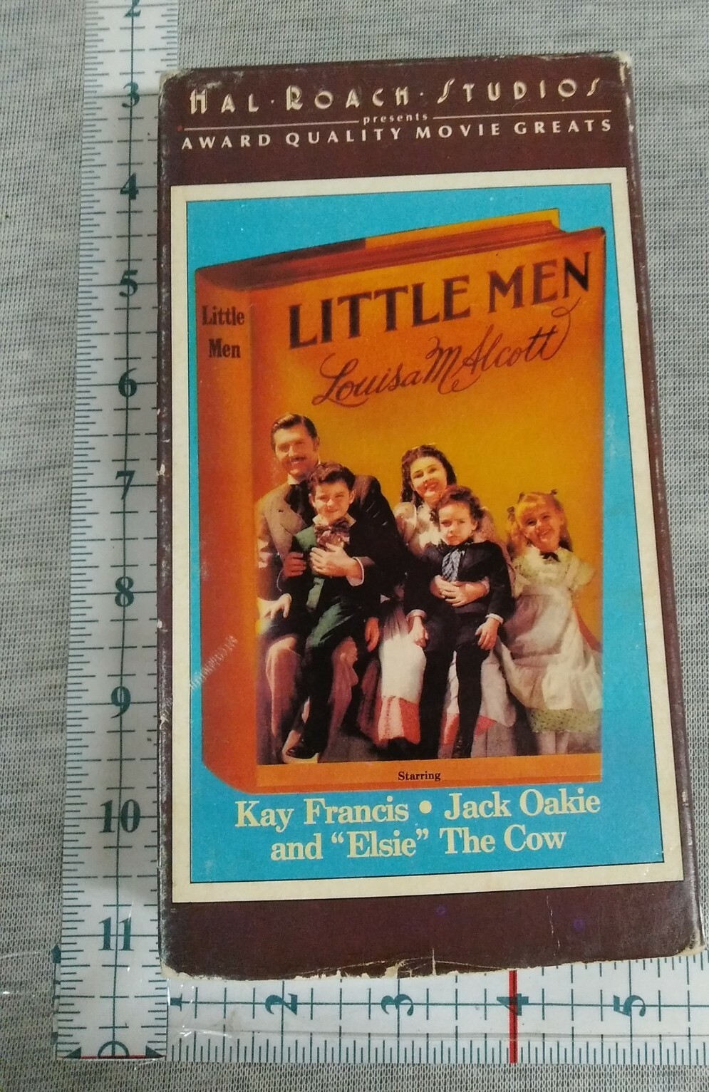 Little Men Louise Alcott Hal Roach Studio VHS. Kay Francis Jack Oakie