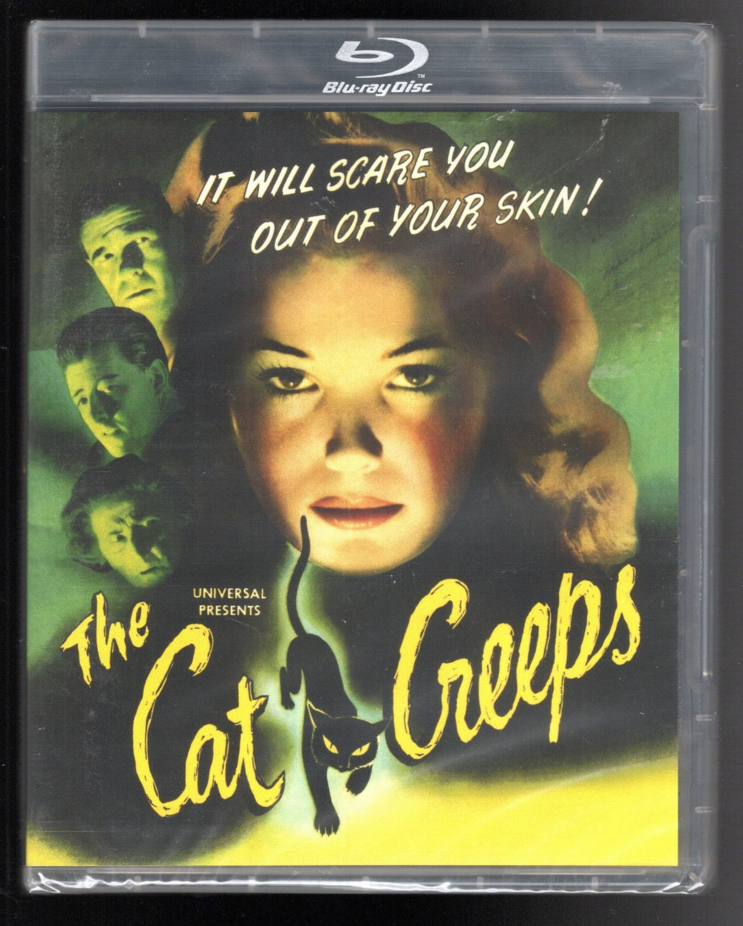 The Cat Creeps (Blu-ray, 1946, VinegarSyndrome) Lois Collier, Fred Brady