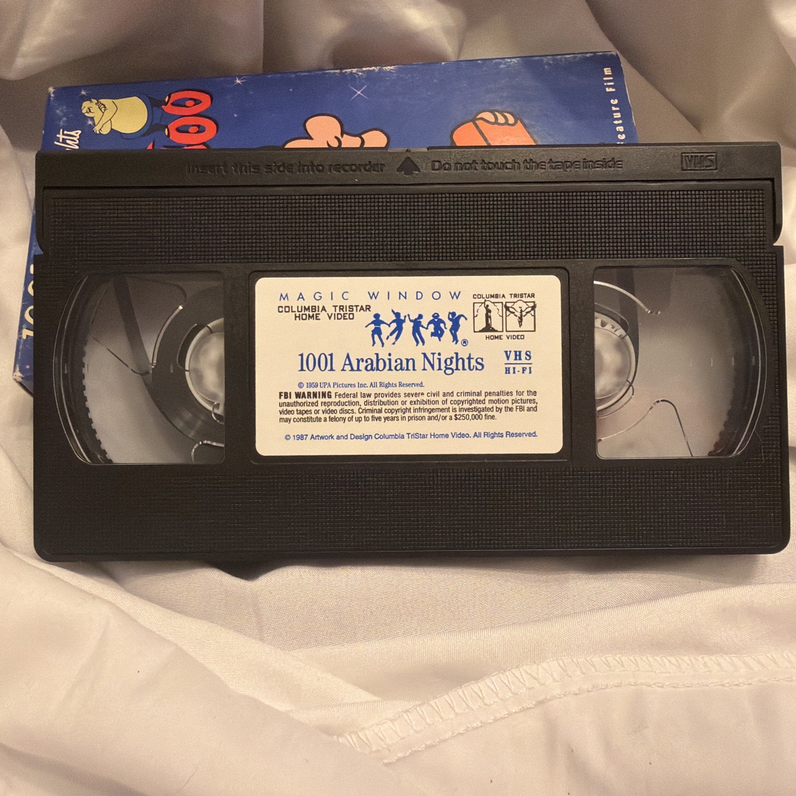 Mr. Magoo 1001 Arabian Nights Classic Cartoon VHS Retro 1959 Animation Film