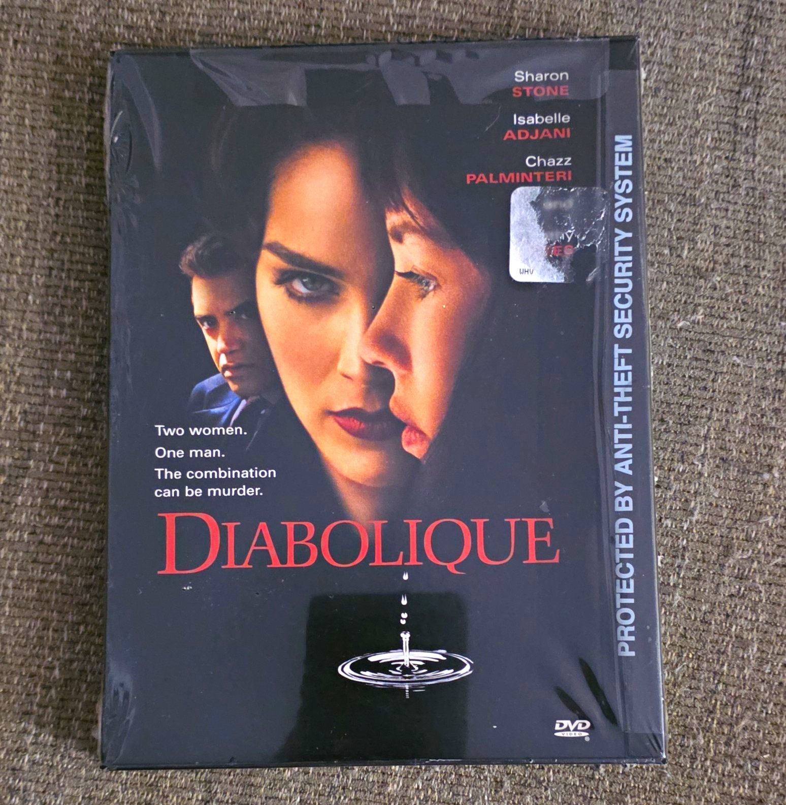 Warner Diabolique DVD Widescreen CC R 107m Sharon Stone Isabelle Adjani