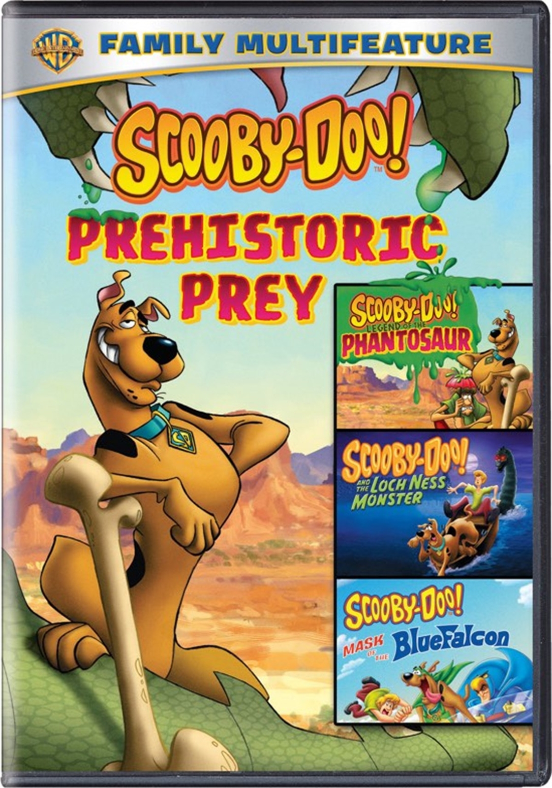Scooby-Doo Prehistoric Prey Triple Feature DVD NEW