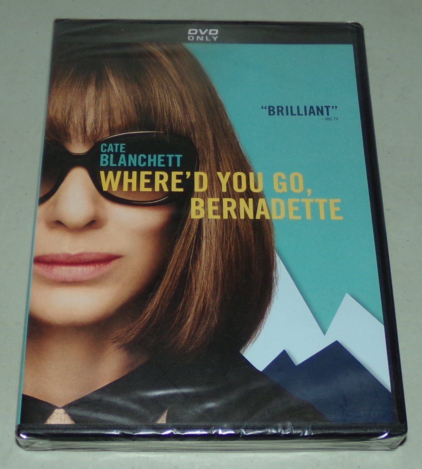 Where’d You Go, Bernadette (DVD, 2019) Cate Blanchett Billy Crudup Kris Wiig NEW