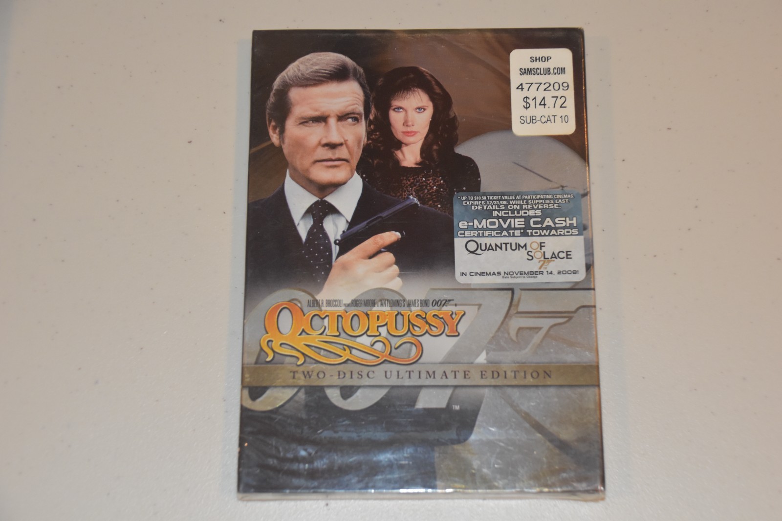 James Bond in Octopussy (DVD, 2 Disc Ultimate Edition) BRAND NEW