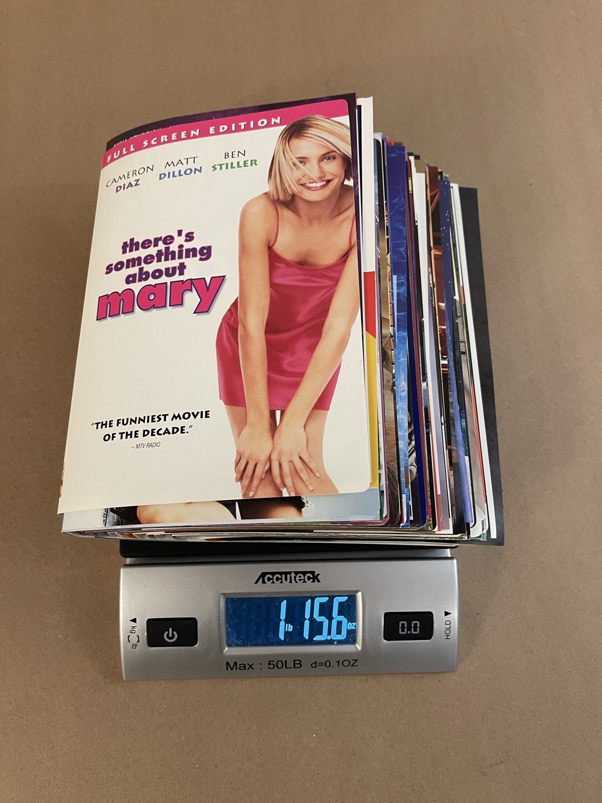 1 Pound 1.5 Ounces of DVD Case Cover Artwork, Inserts & Booklets