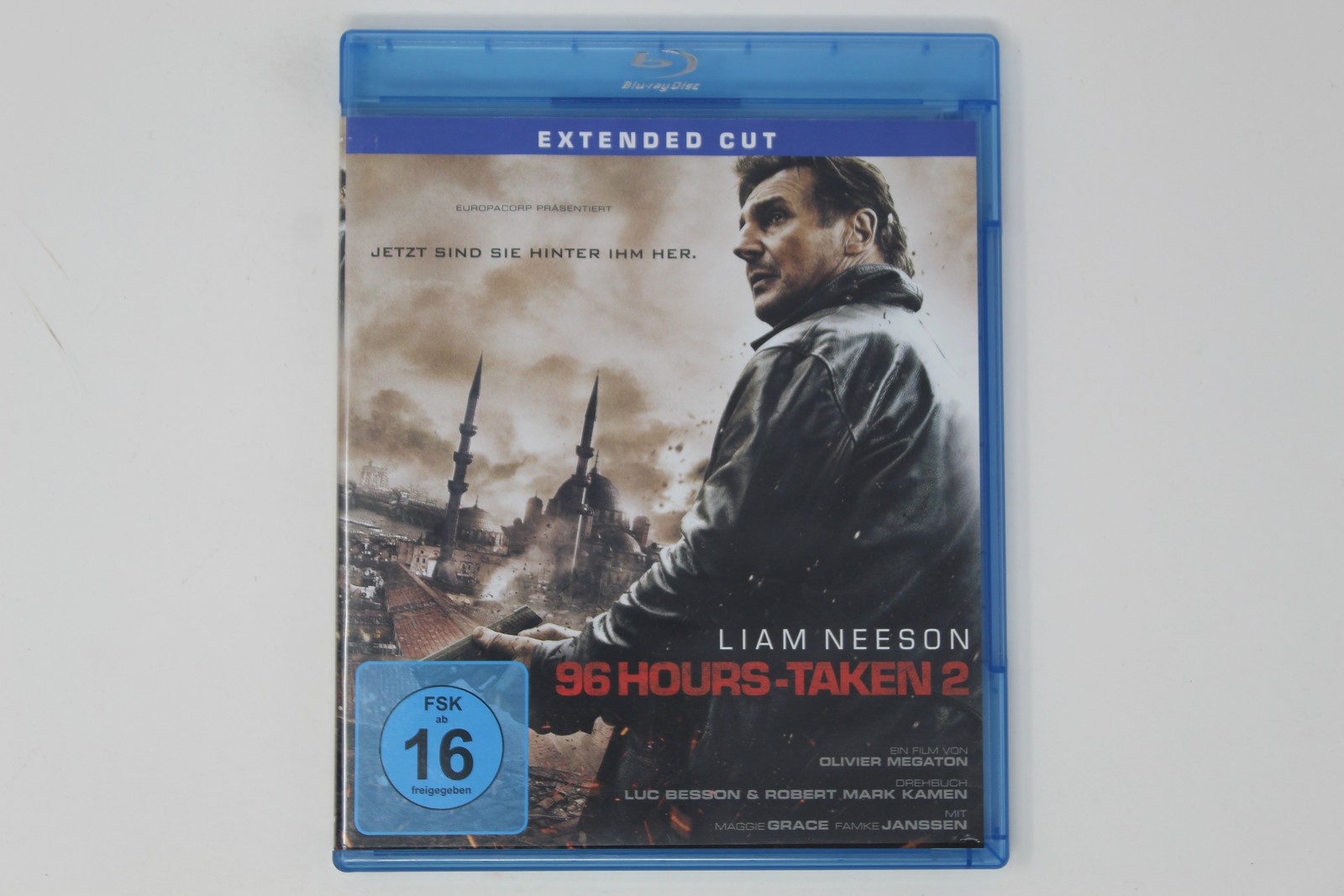 96 Hours Taken 2 Blu-ray Extended Cut Liam Neeson Fsk 16