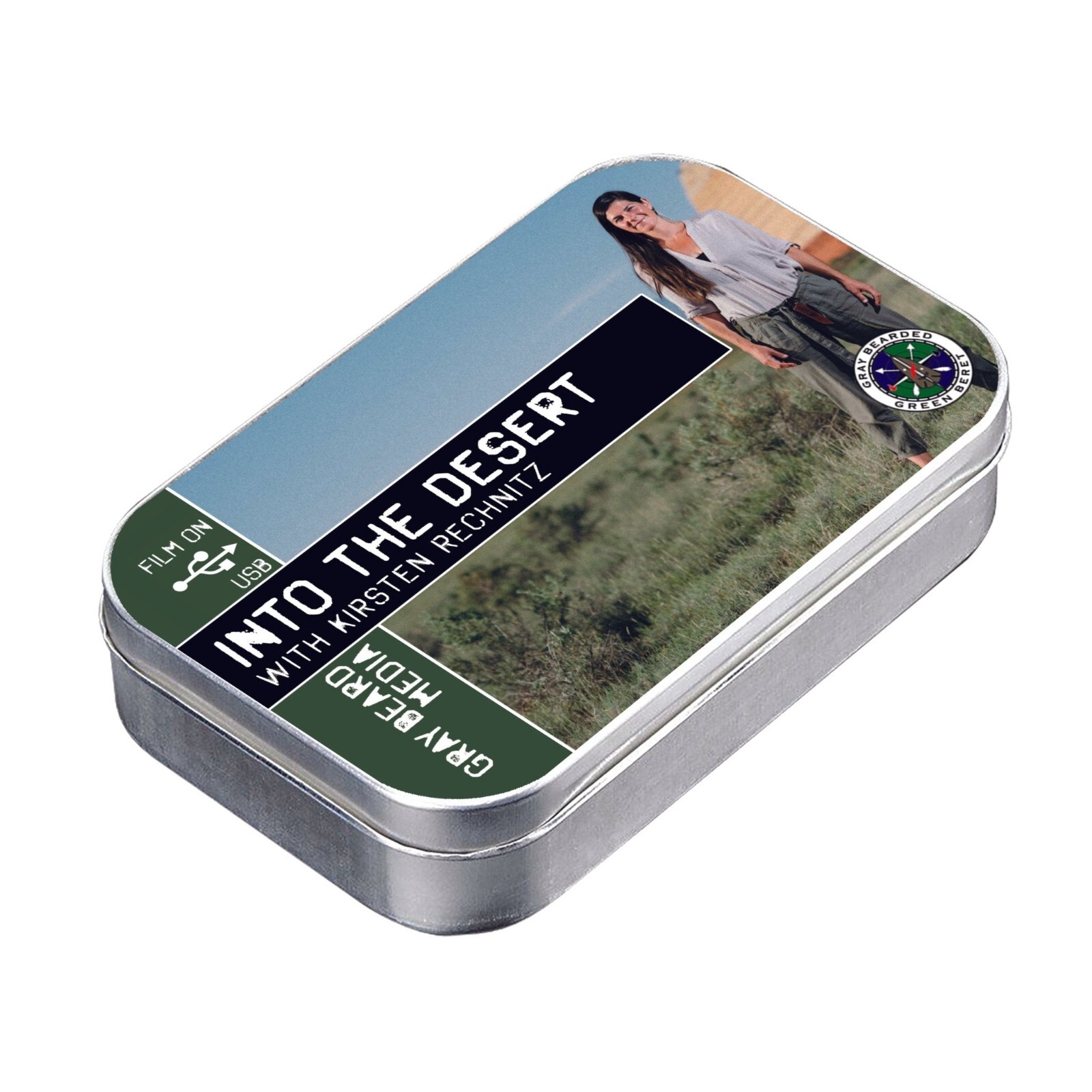 Into the Desert Survival Film with Kirsten Rechnitz USB Flash Drive