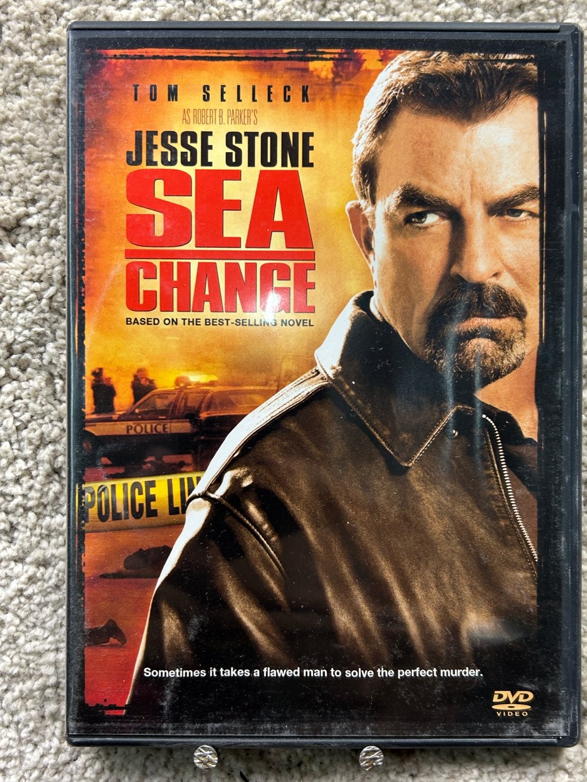 Jesse Stone Sea Change DVD 2007 Tom Selleck Robert Harmon Mystery Crime Film