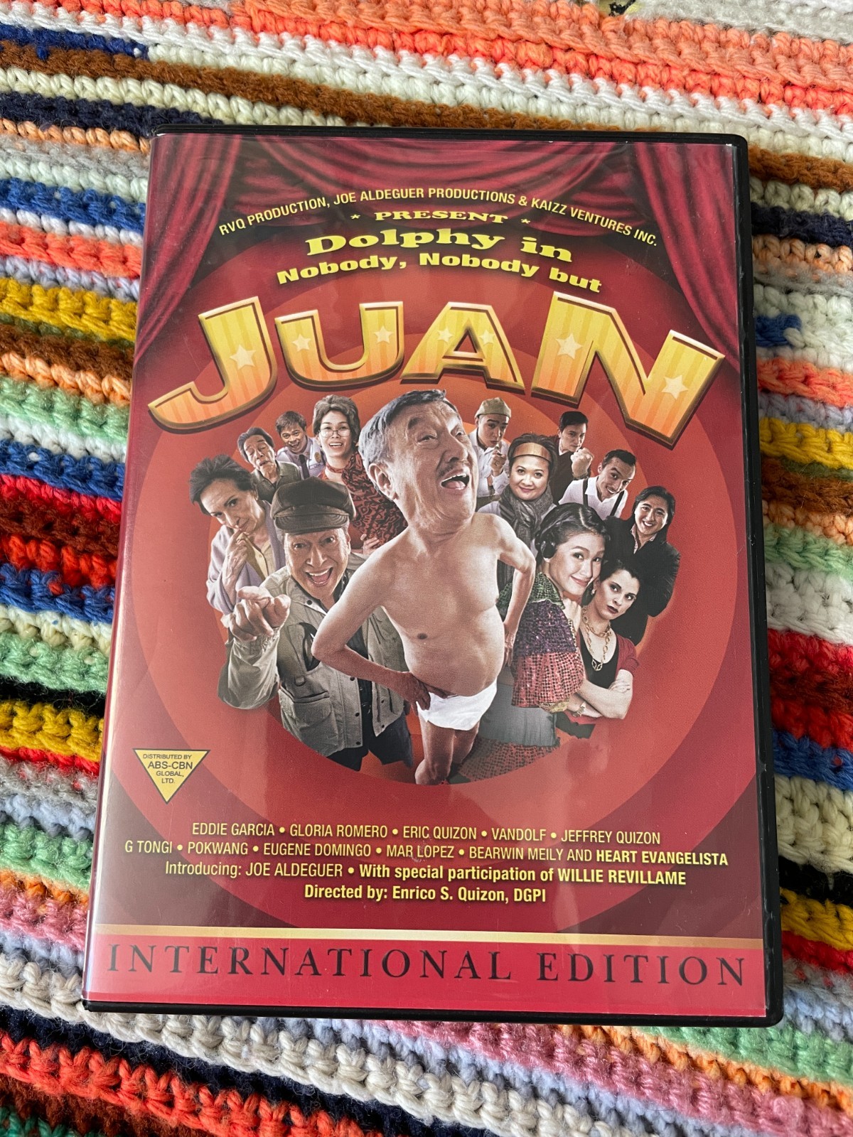 Nobody Nobody But Juan DVD Dolphy Filipino Comedy 2009 ABS-CBN Tagalog