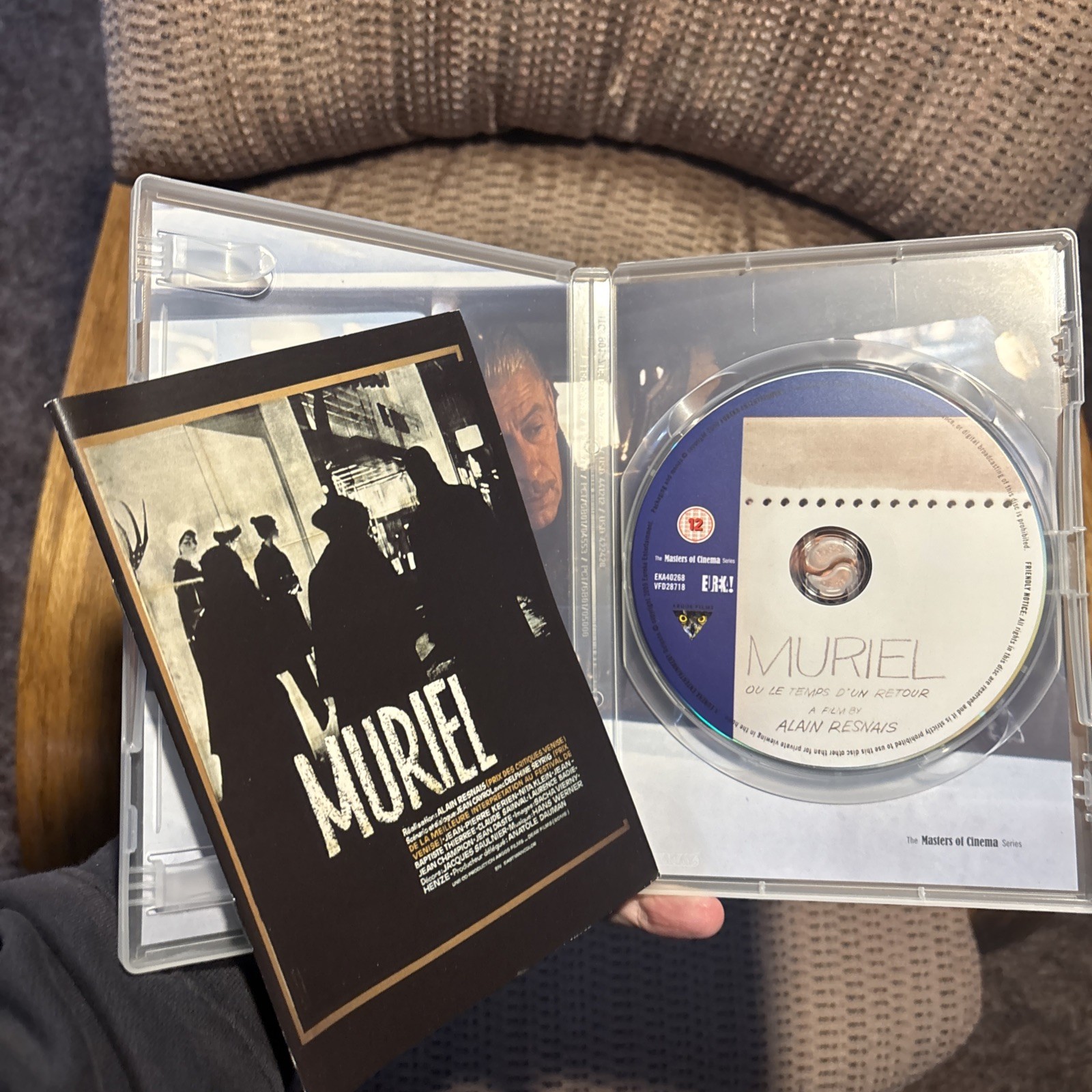 MURIEL (1963, DVD) Eureka Masters Of Cinema. REGION 2 Alain Resnais 43p Booklet