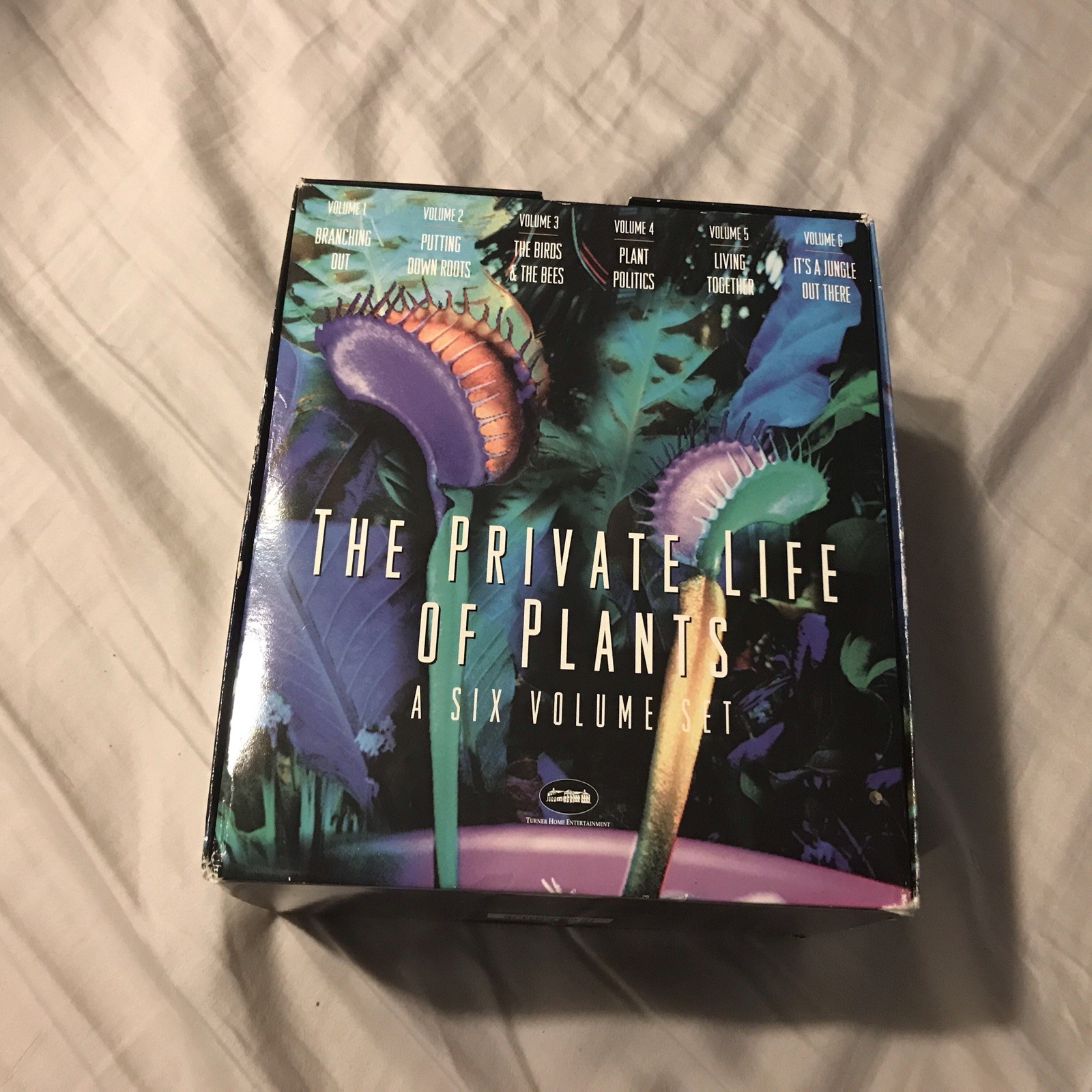 David Attenborough The Private Life of Plants 6 VHS Set Turner Home BBC Nature