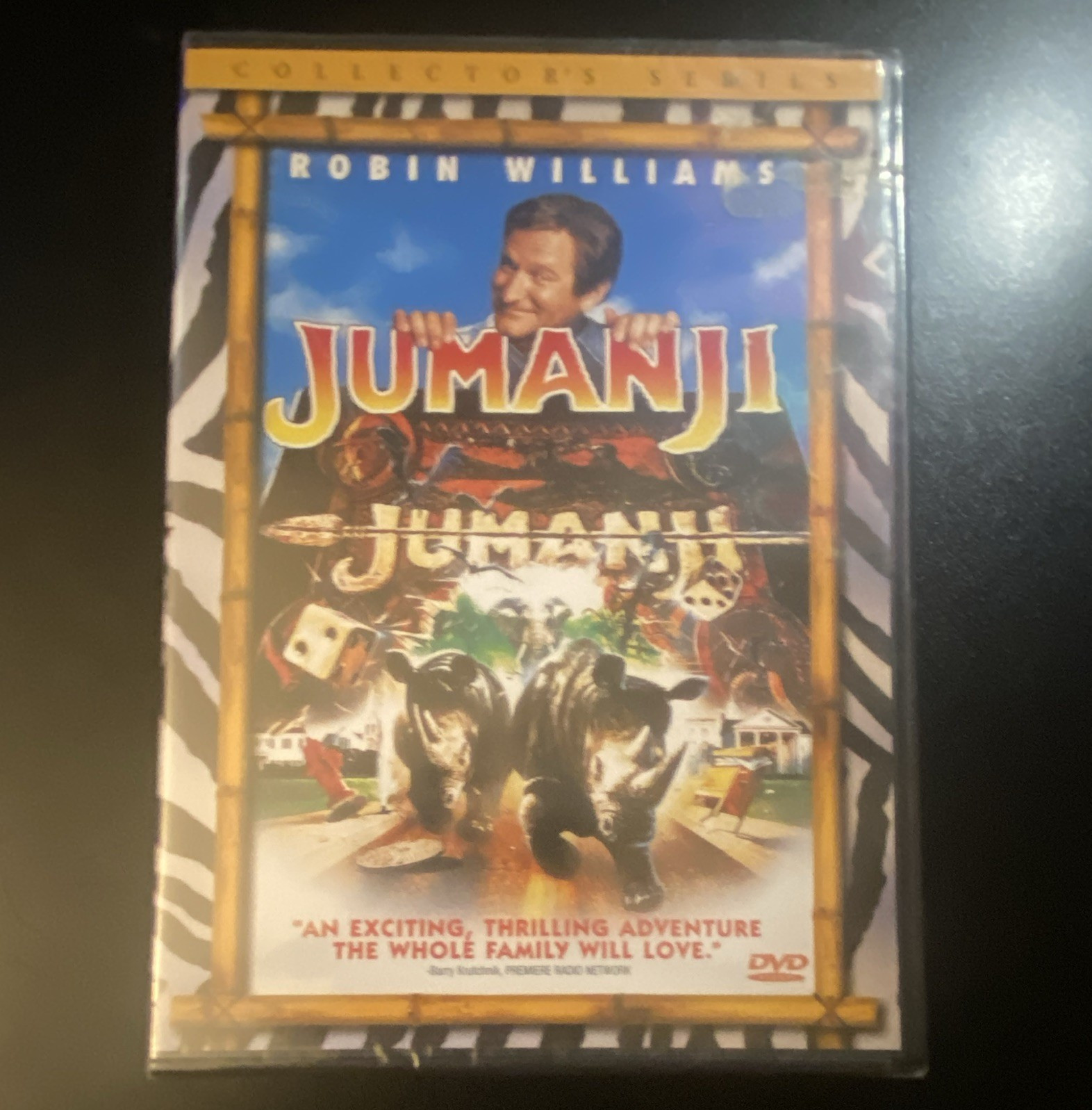 Jumanji Collector’s Series DVD Widescreen NTSC TriStar PG Adventure 104 min