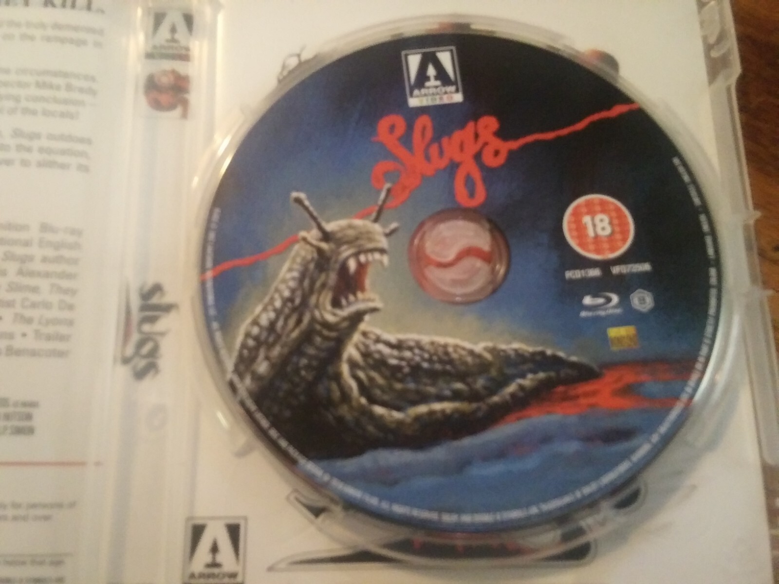 SLUGS GORY 80s HORROR ARROW EXTRAS BRAND NEW *SE*