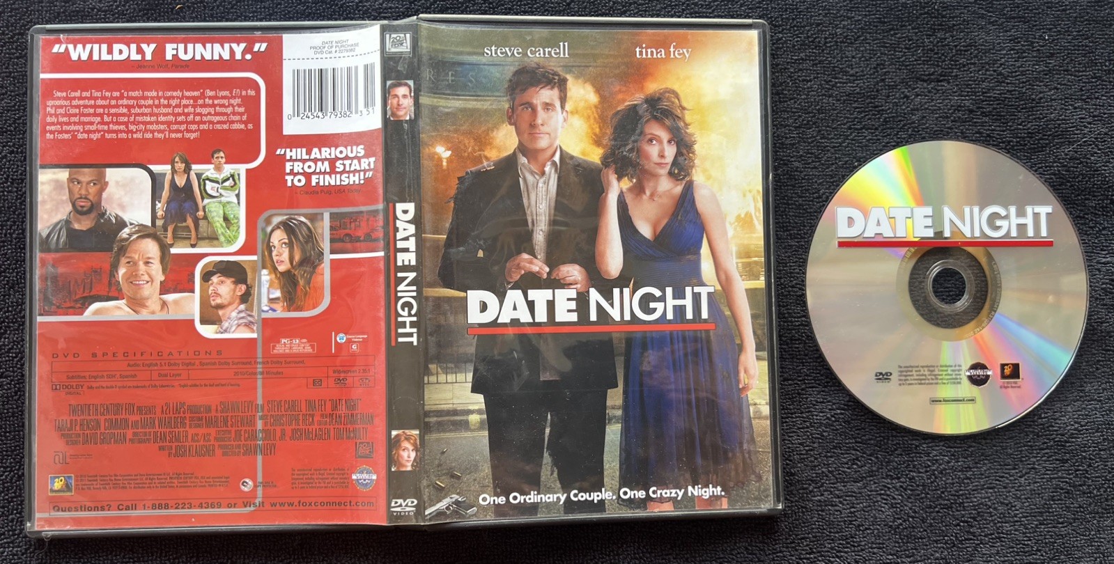 Date Night (Widescreen, DVD, 2011)