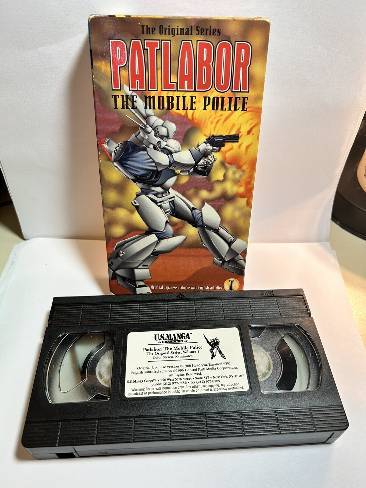 7 RARE Anime Manga 80s VHS Tapes Dirty Pair Patlabor Dark Warrior Devil Hunter +