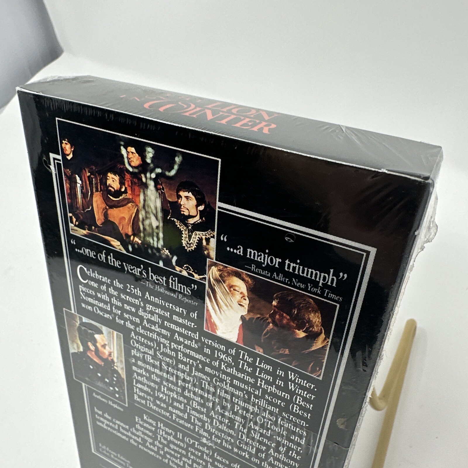 The Lion in Winter VHS Tape Movie Full Screen Katherine Hepburn Peter O’Toole