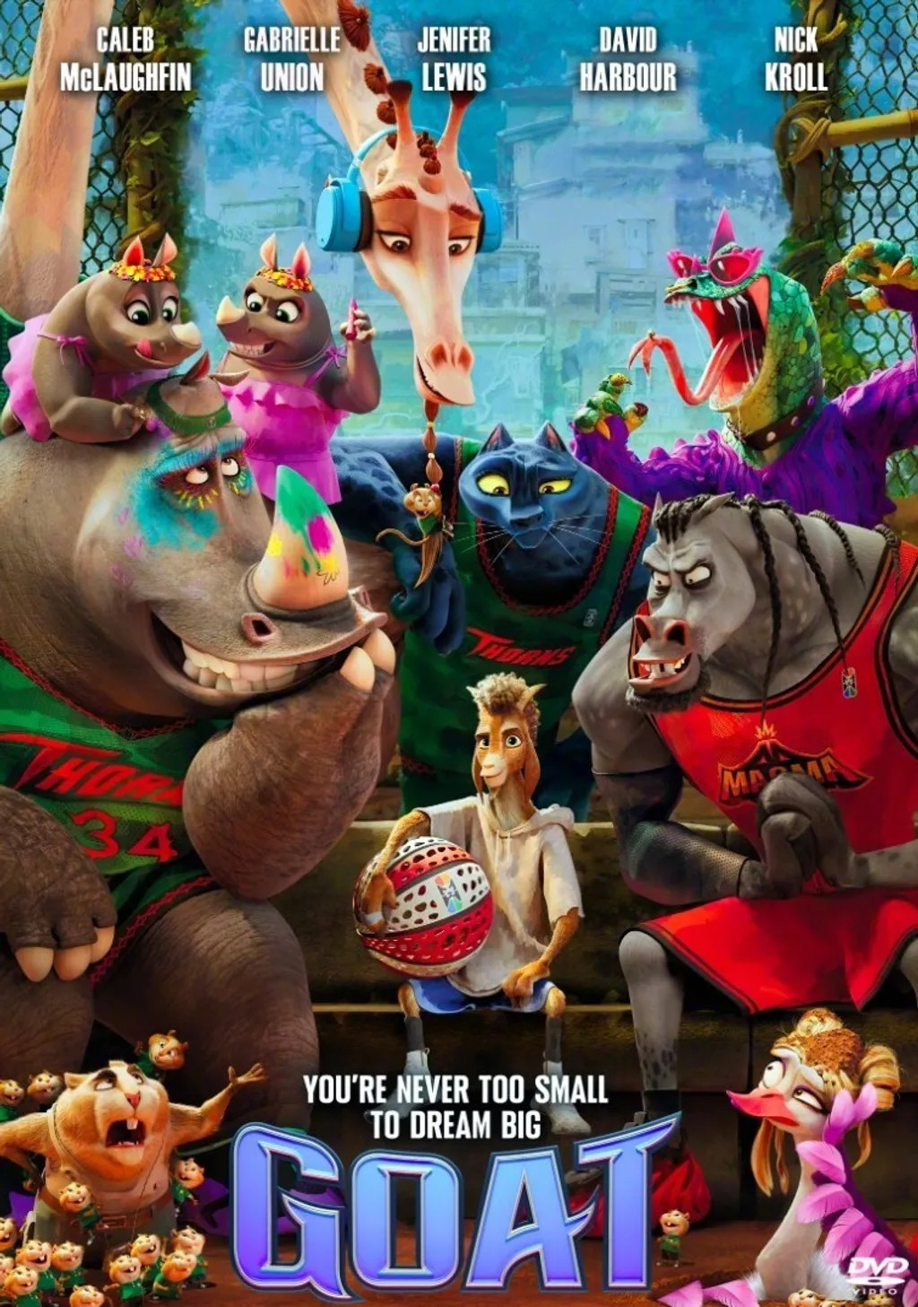 DVD Goat | Sports Animation Movie (2026) | All Region | English Audio & Subtitle