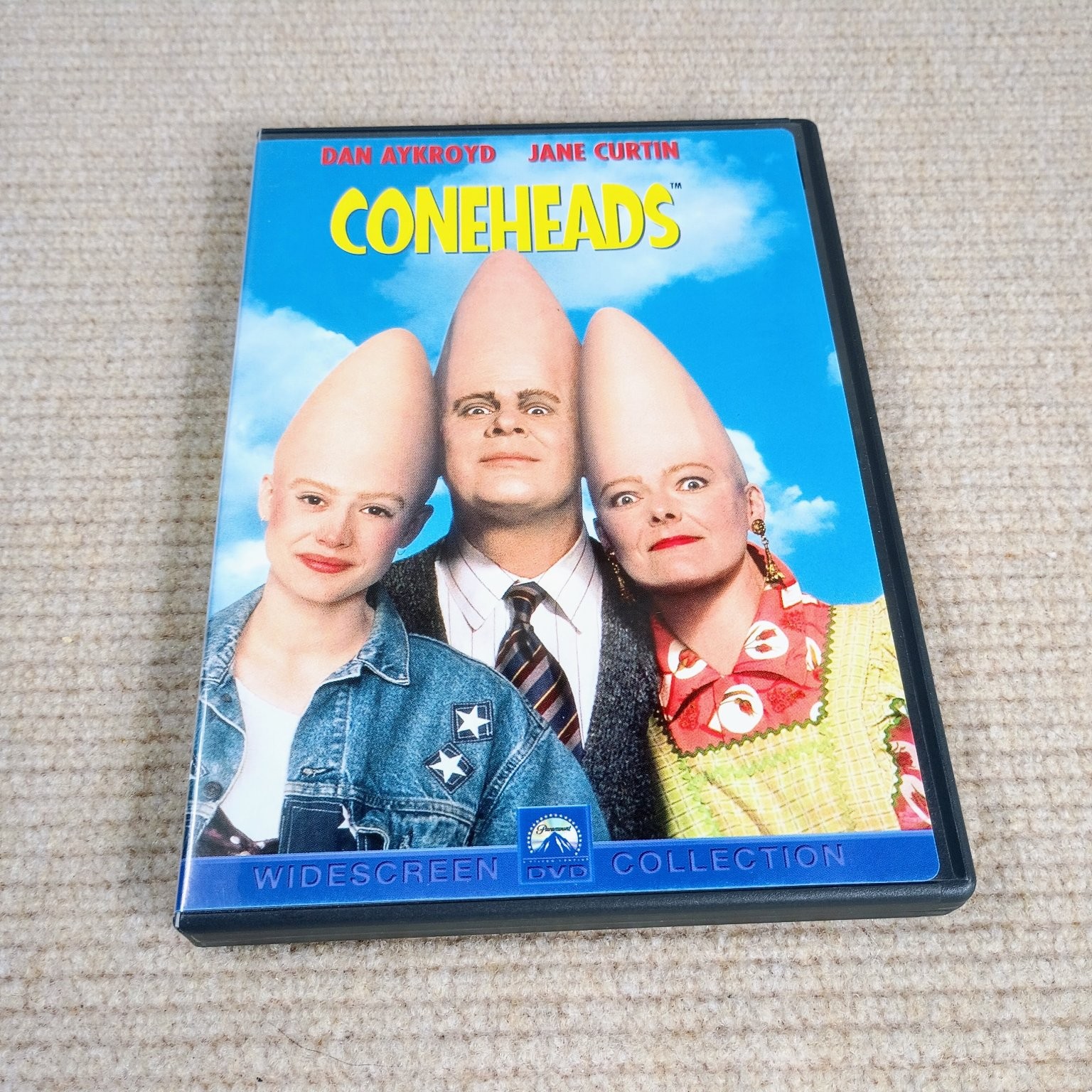 Coneheads DVD 1993 Widescreen Dan Aykroyd Jane Curtin Comedy