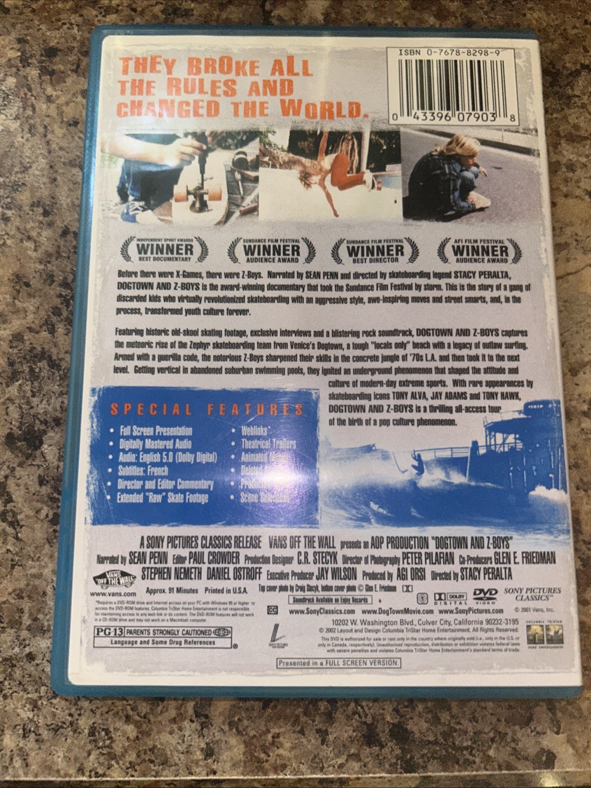 Dogtown And Z-Boys The Birth Of Extreme Special Edition DVD Sean Penn