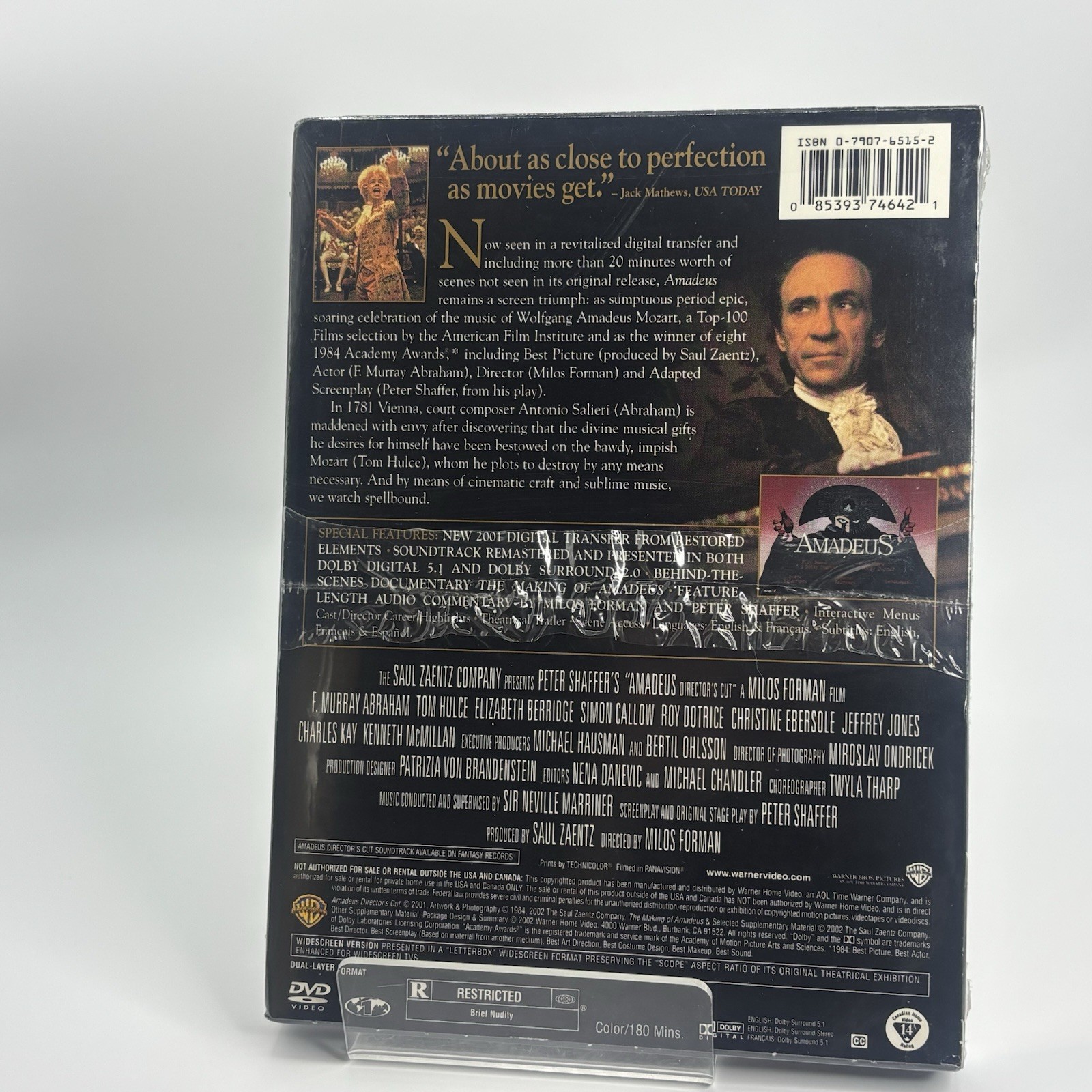 Amadeus – Directors Cut (DVD, 2002, 2-Disc Set, Two-Disc Special Edition)