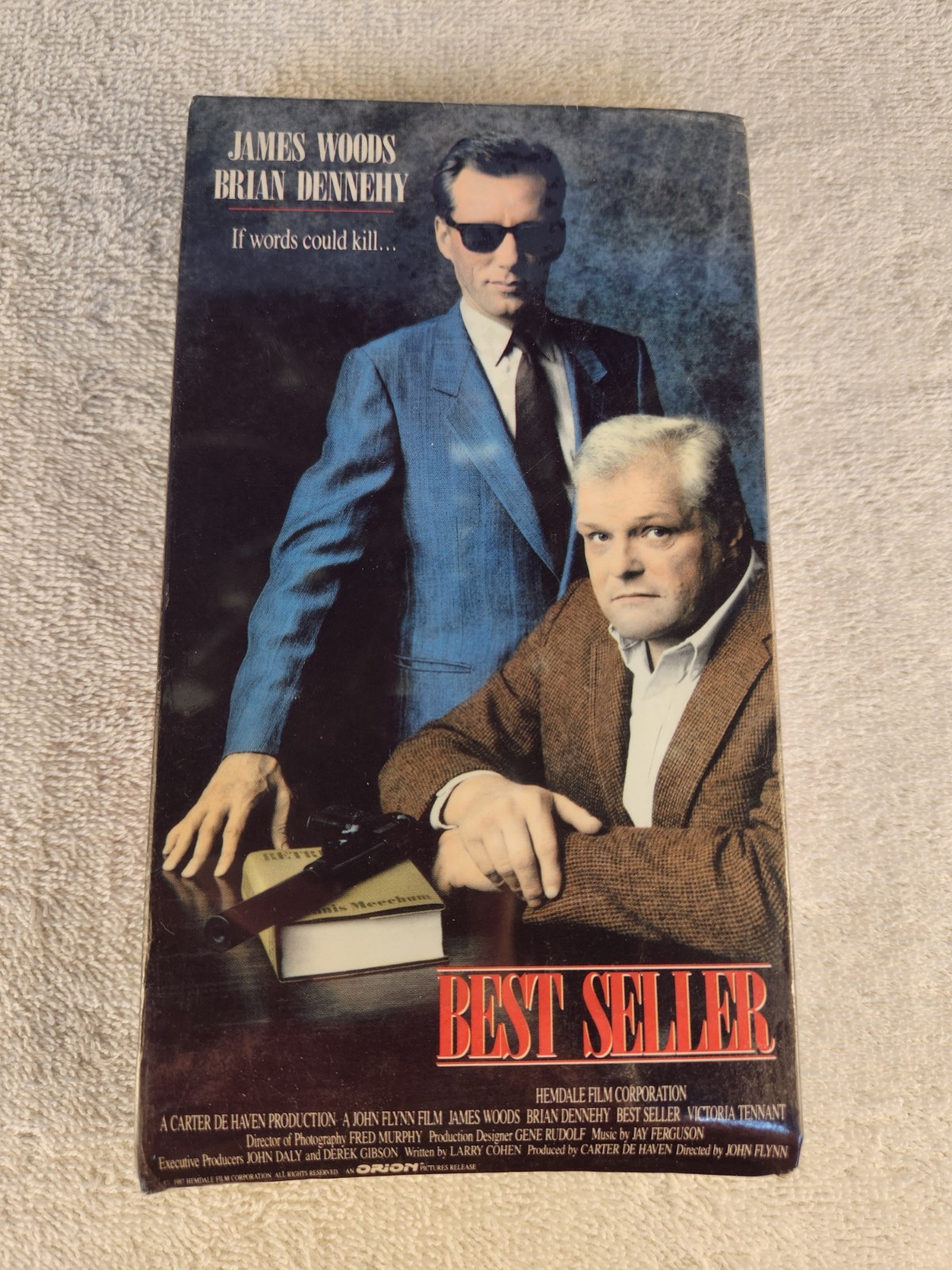 Best Seller Beta (Not VHS) 1988 James Woods Brian Dennehy