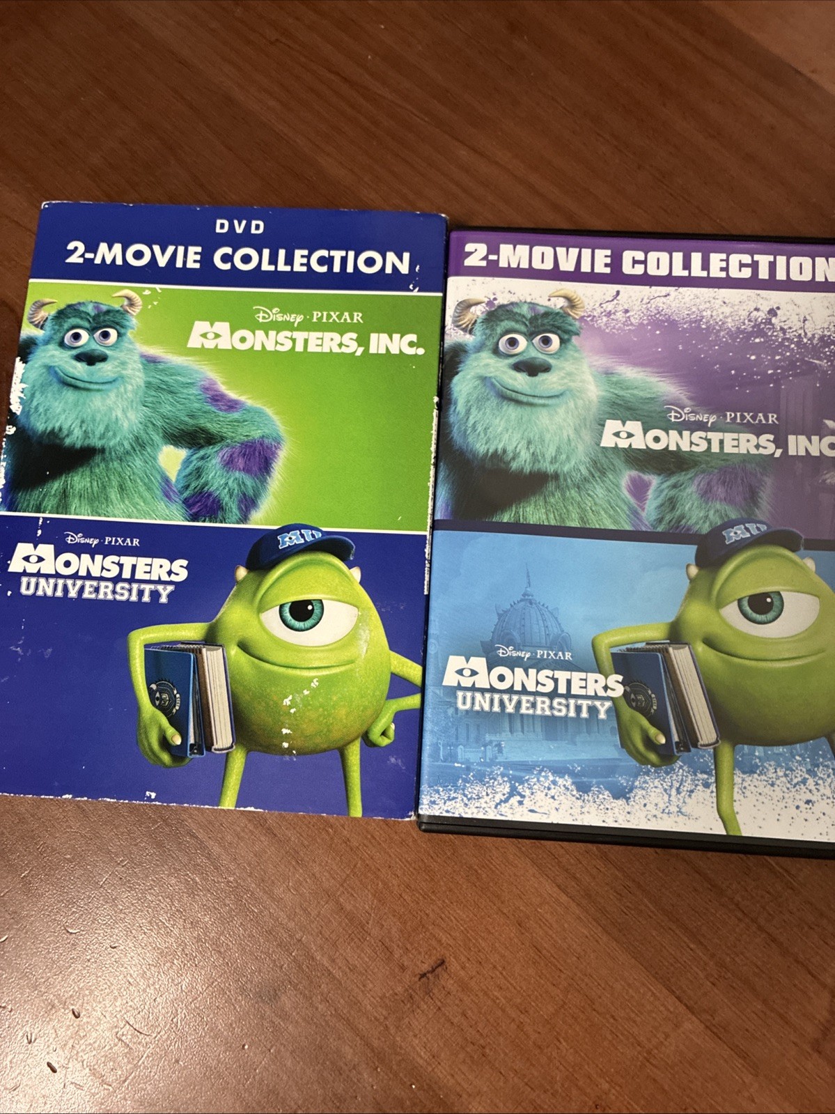 Monsters, Inc. (2001) / Monsters University (2013) (DVD) Used