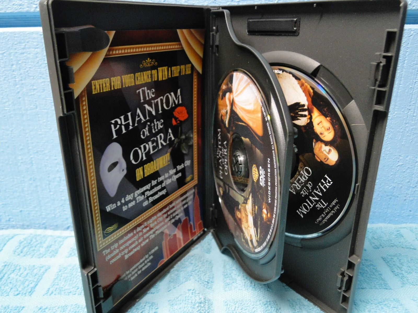The Phantom Of The Opera 2 Disc Special Widescreen Edition DVD XTRADVDs SHIPFREE