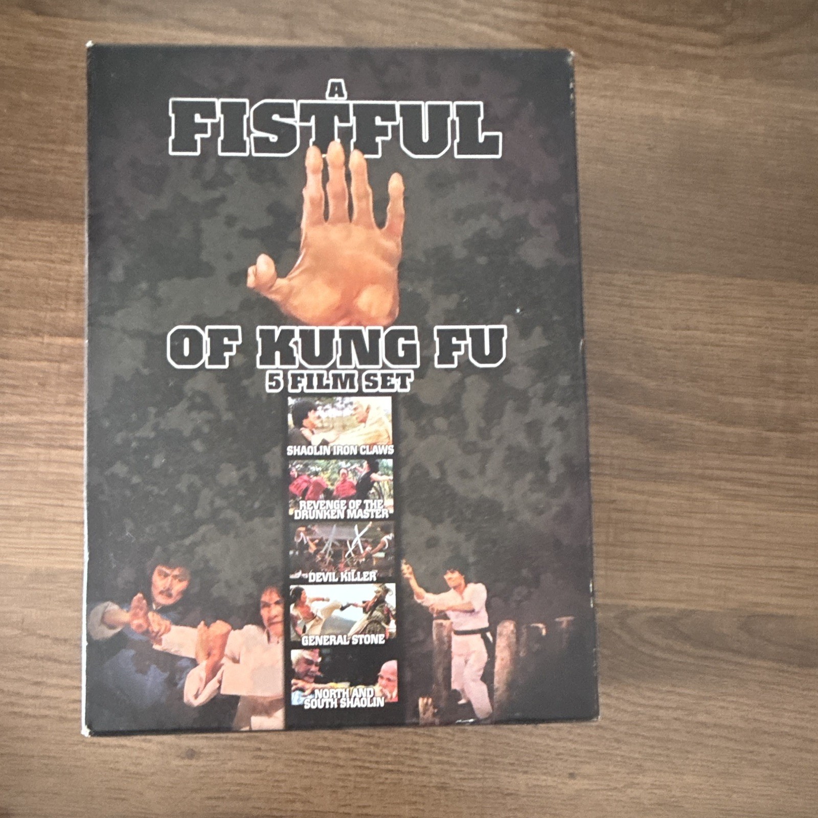 Unobscured A Fistful of Kung Fu 5 Film Set DVD Box Set Remastered NR