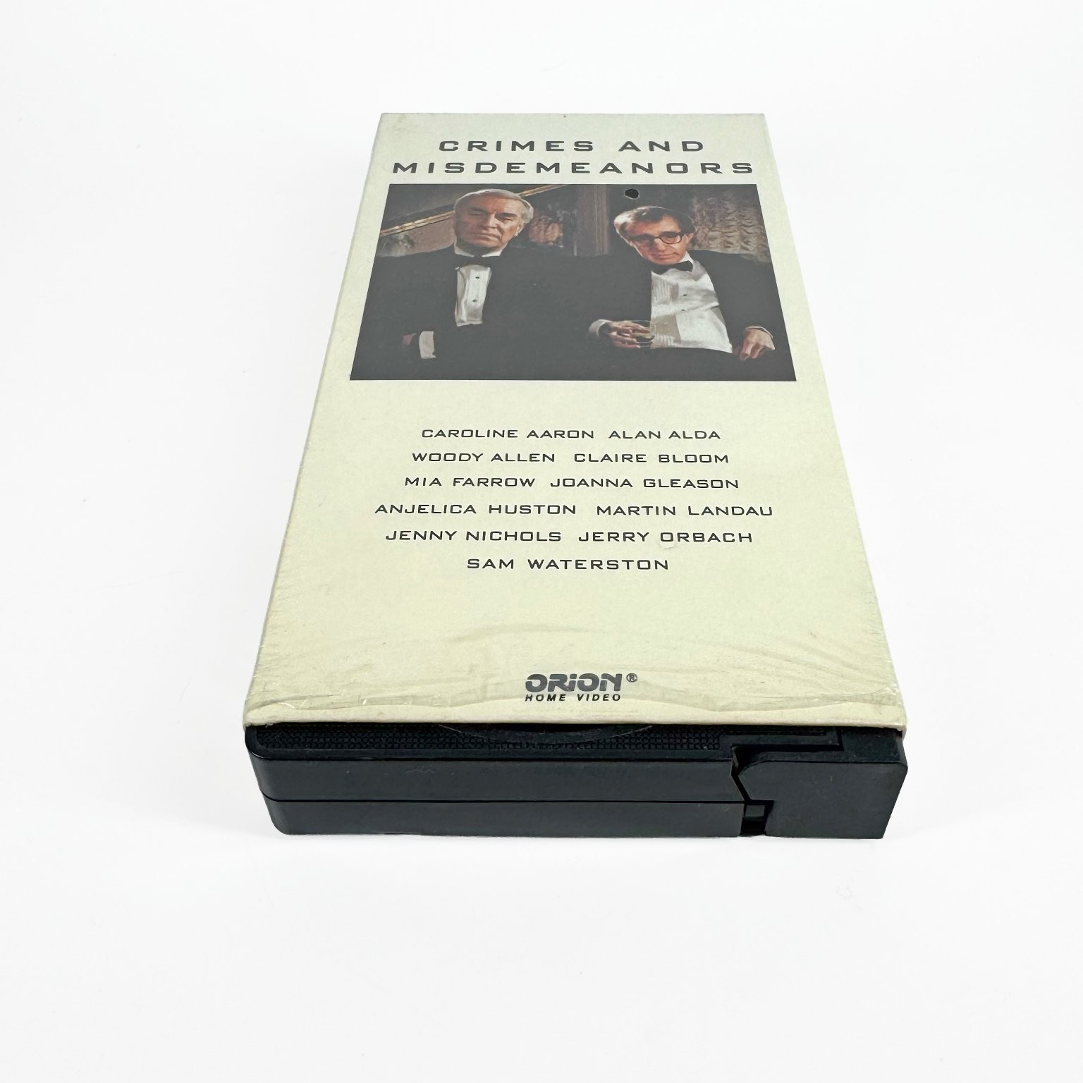 Crimes and Misdemeanors VHS 1989 Drama Comedy Woody Allen