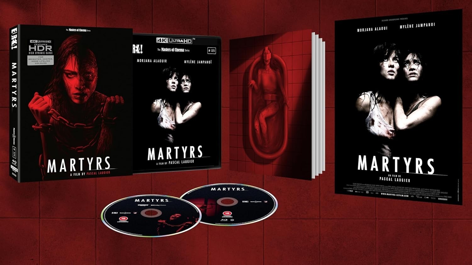 MARTYRS (2008) 4K UHD Blu-Ray Limited Edition NEW (4K disc is USA Compatible)