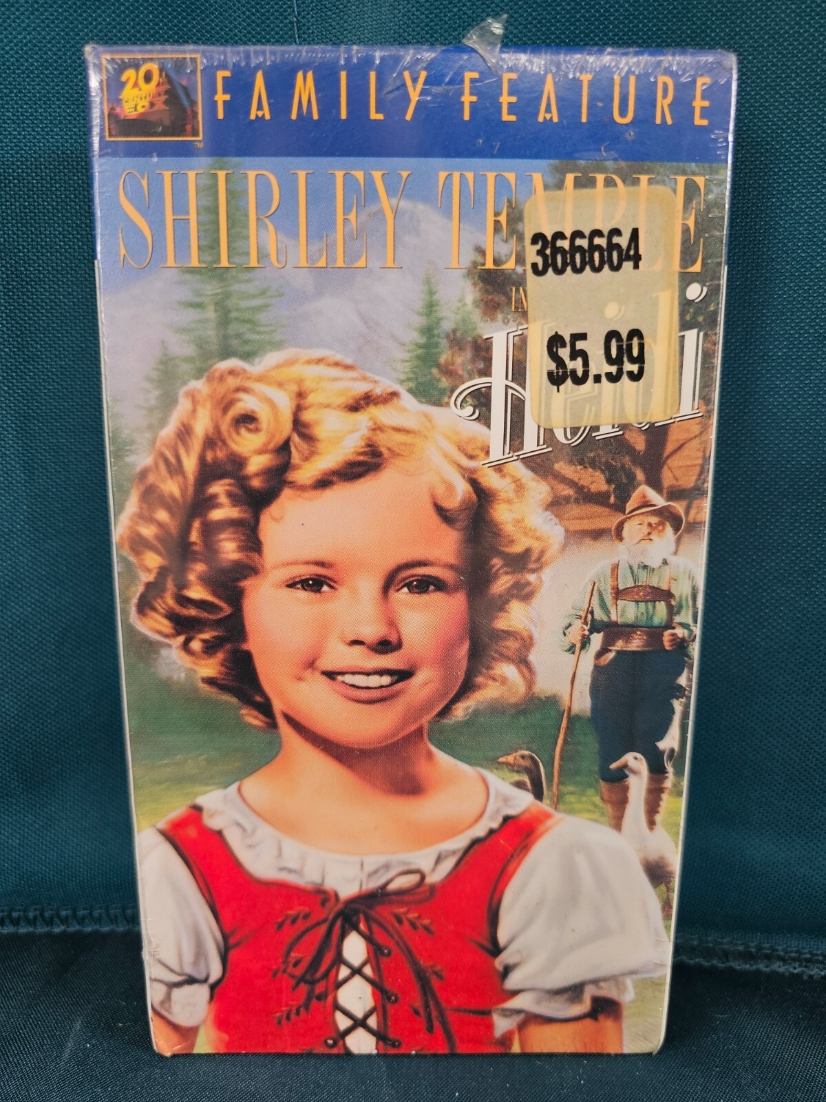 Shirley Temple: Heidi (VHS, 1937 Film) NEW, Sealed