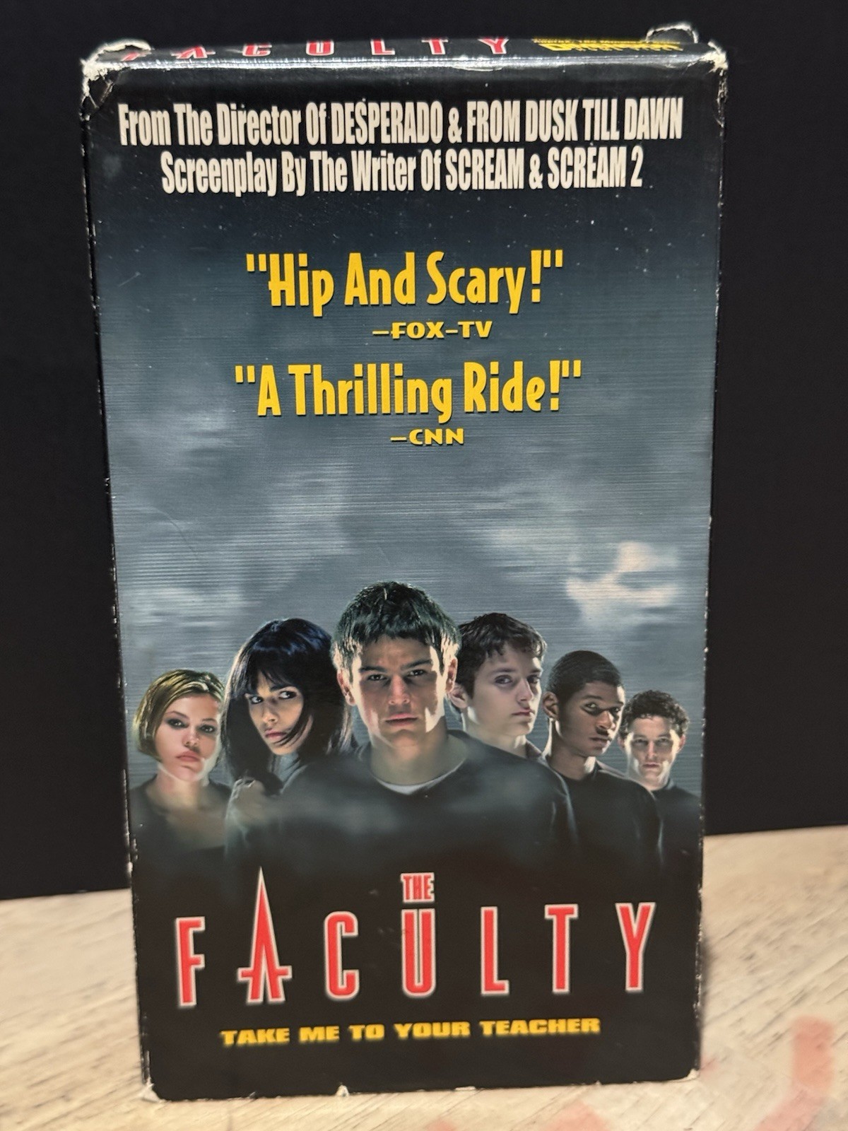 The Faculty VHS 1999 Josh Hartnett Elijah Wood Usher Horror Sci-Fi Thriller 90s